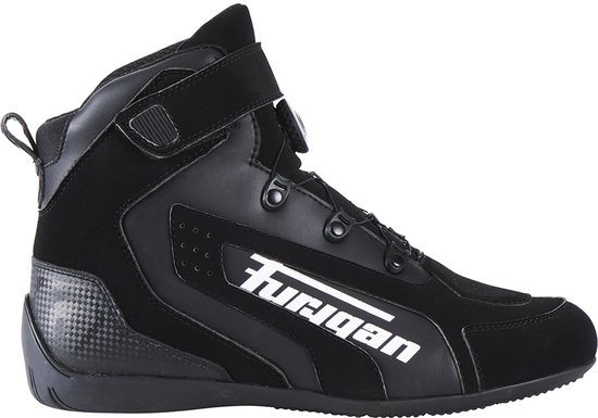 Furygan V4 Easy D3O Black White - Maat 45 - Laars