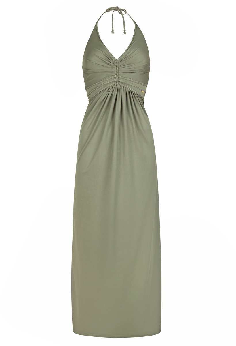 Chic by Lirette - Halter jurk Natural - Seagreen - XS