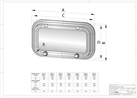 Portail en aluminium Vetus Pz671 A1 Argent 451 x 274 mm