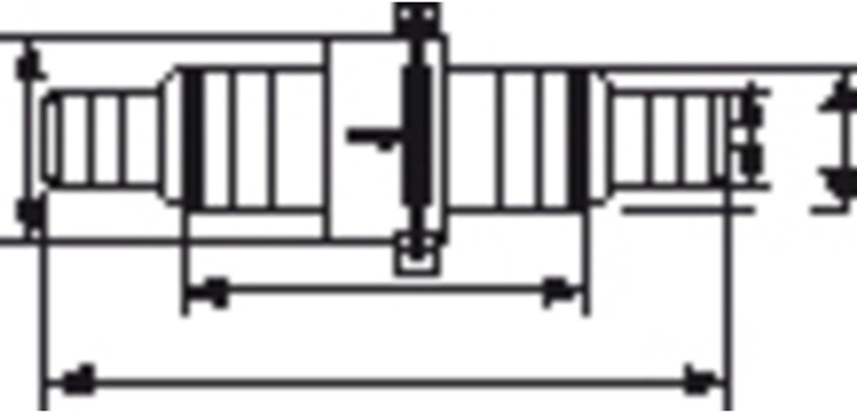 Plastimo Uitlaatklep Zwart 25-38 mm