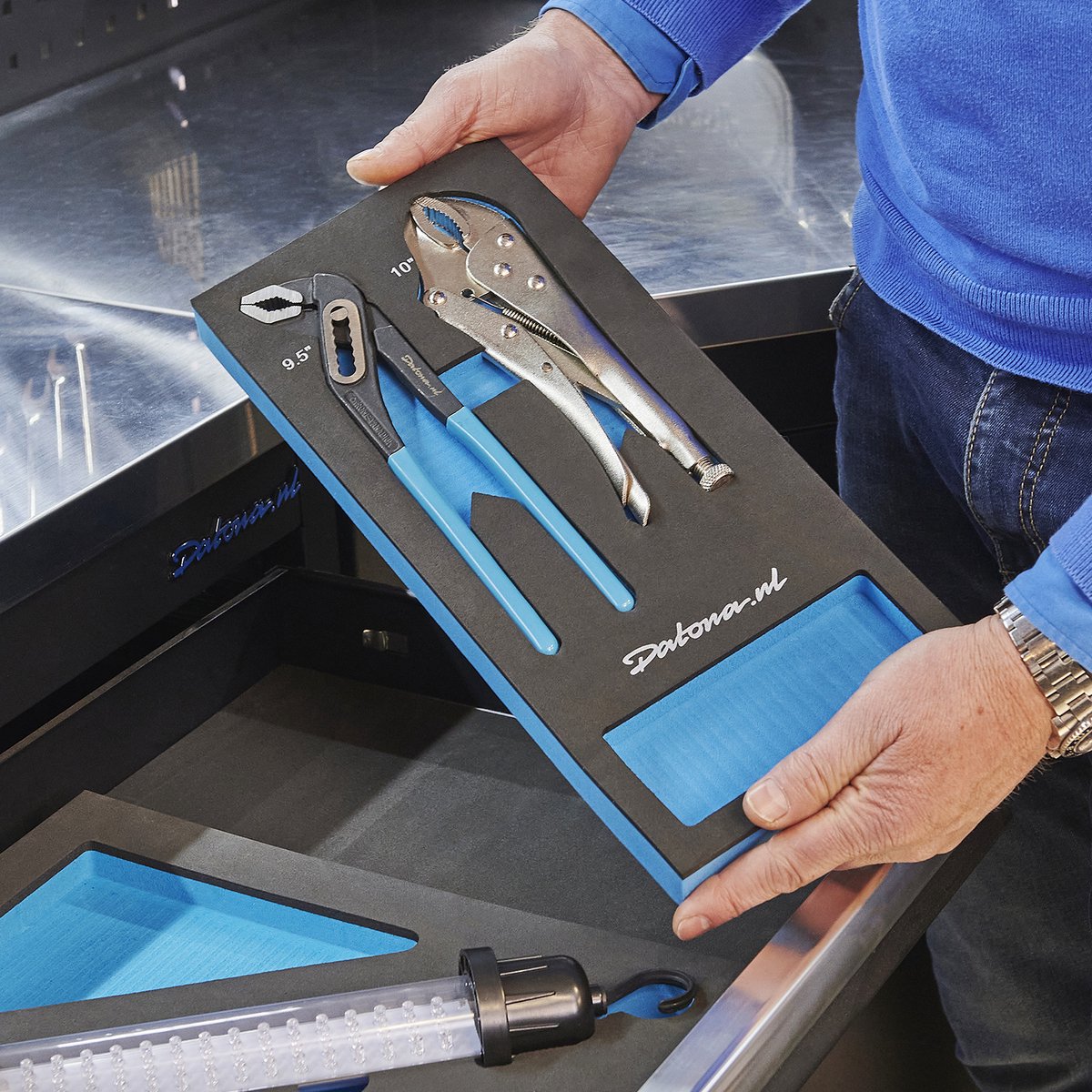 Datona® Waterpomptang en griptang 2-delig in Pro module
