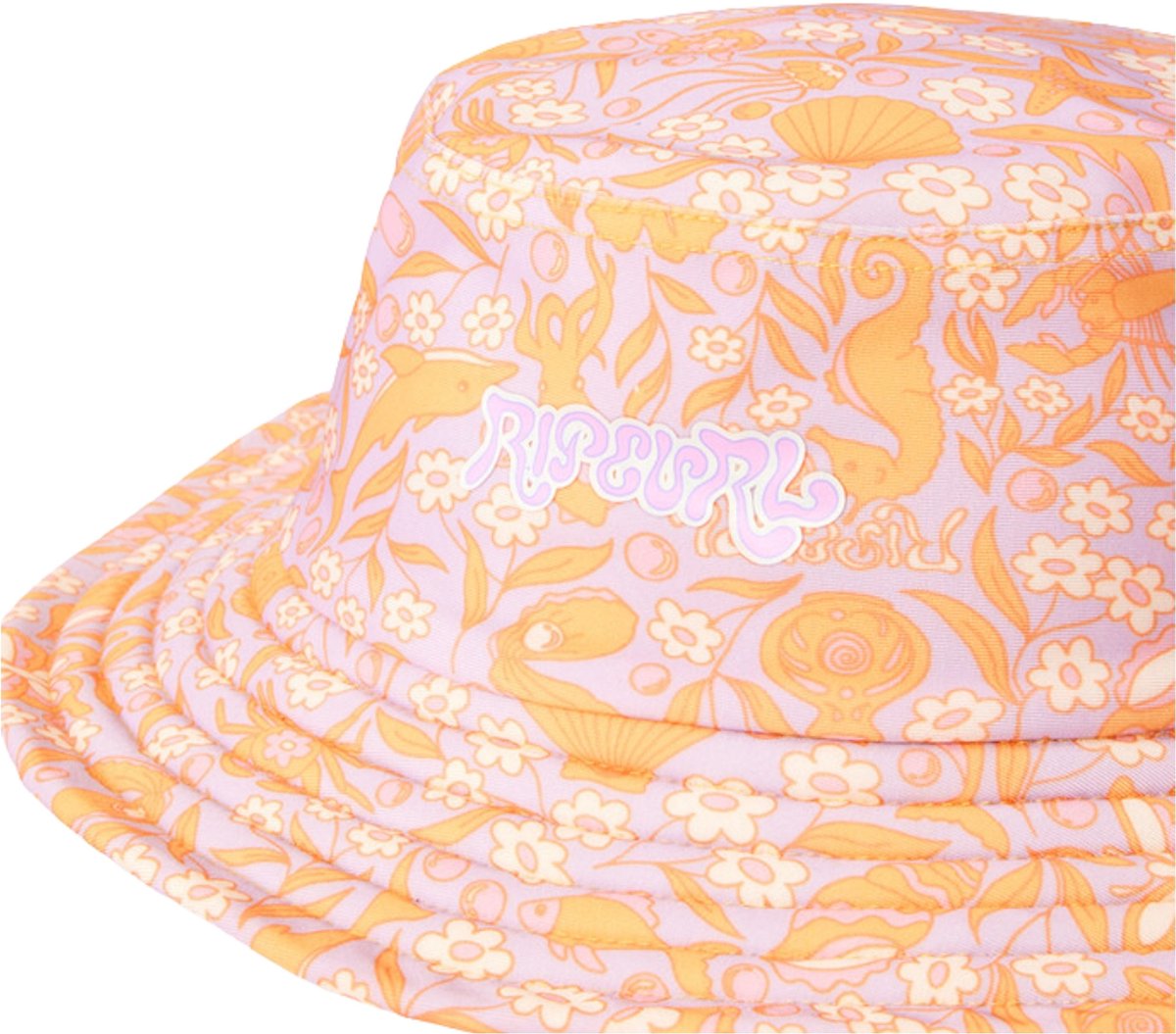 2025 Rip Curl Meisjes Mixed Swim UPF Bucket Hat - Lilac
