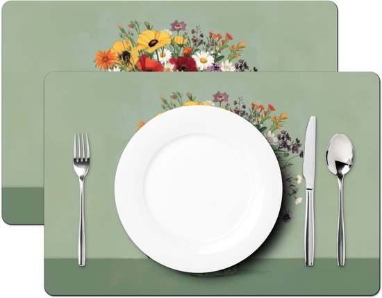 Multicolor Vinyl Placemats kopen? | Vergelijk aanbiedingen online