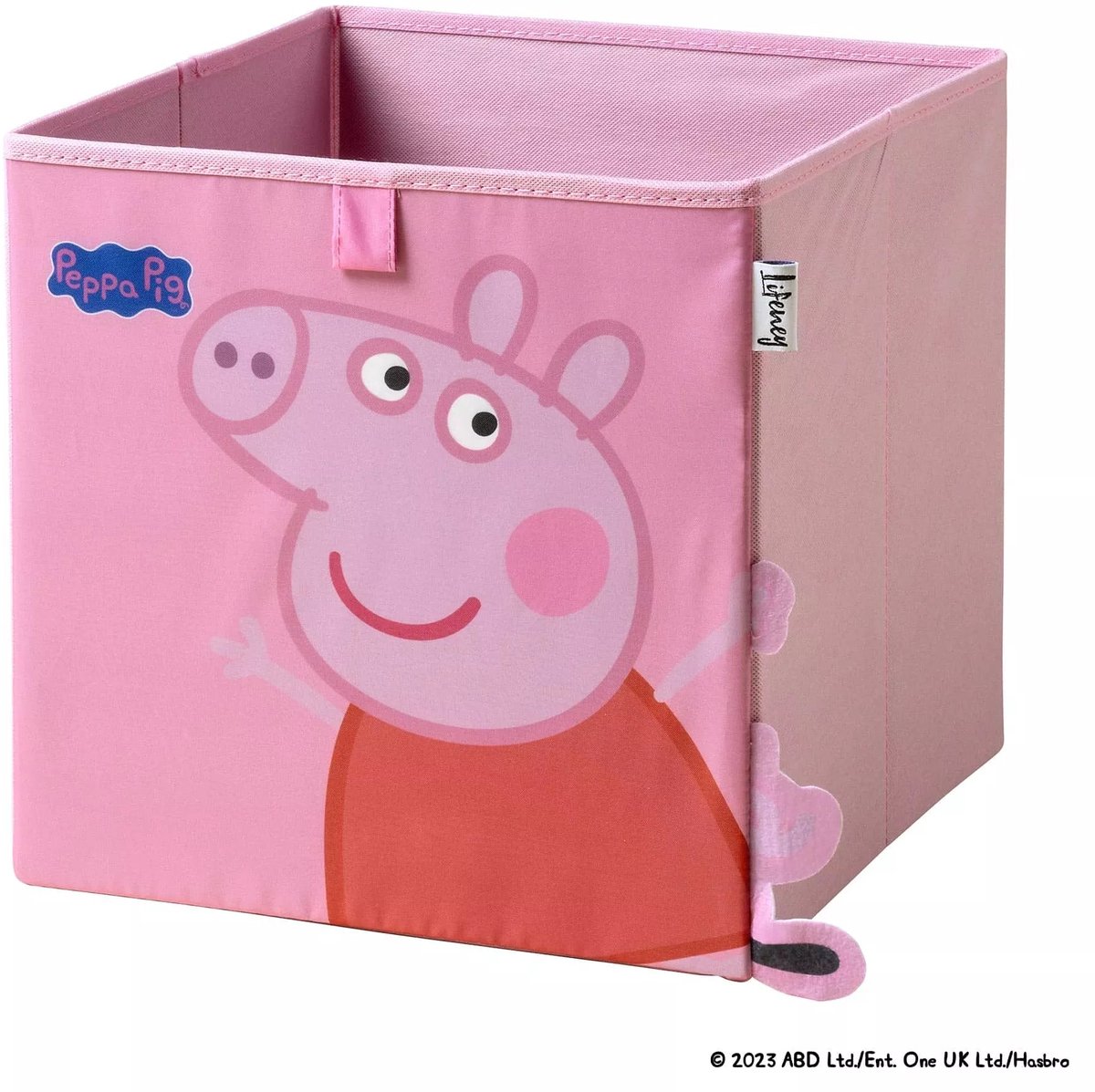Opbergdoos roze Peppa compatibel met Kallax Lifeney Peppa Pig