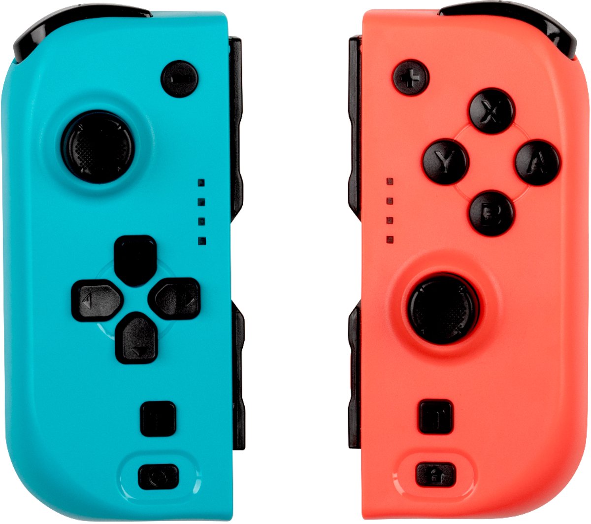 Konix 61889000053 game controller Blauw, Rood Bluetooth Gamepad Analoog Nintendo Switch, Nintendo Switch OLED