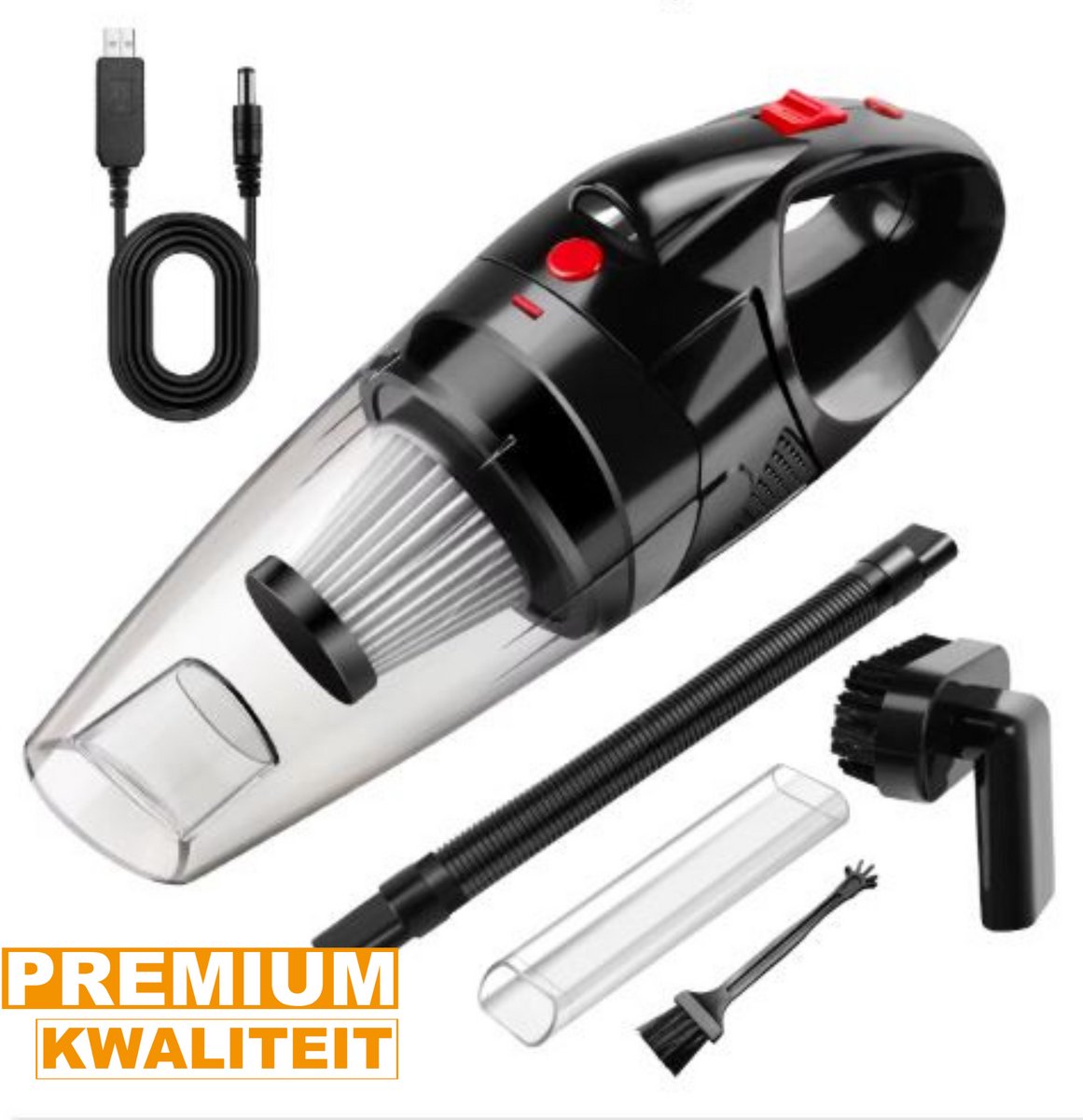 Draadloze Draadloze Handstofzuiger 3-in-1 met Lange Looptijd - afbeelding 3