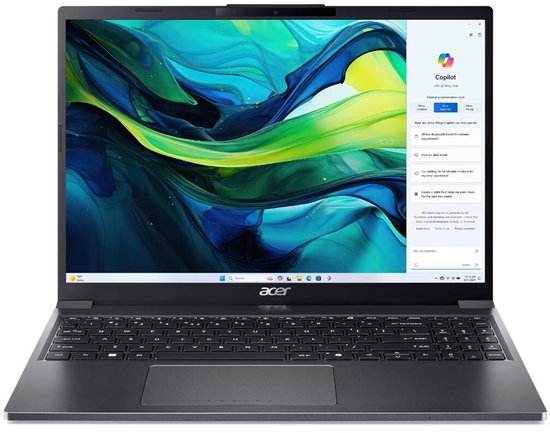 Acer Aspire Go 15 AG15-51P-343V - Laptop - 15.3 inch - Core i3 - 8GB/512GB - azerty