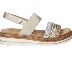Remonte Leren Dames Sandalen - Goud - 41