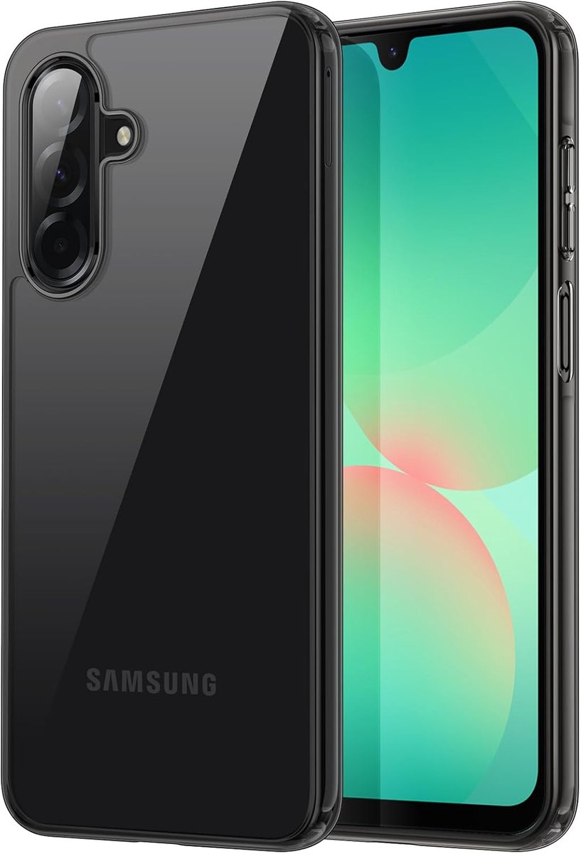 Zandarix Geschikt voor Samsung Galaxy A26 5G Hoesje - Niet-Vergelend - Back Cover Hoesje - Zwart