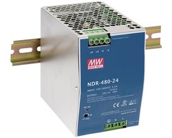 MEAN WELL NDR-480-48 DIN-rail netvoeding 10 A 480 W Aantal uitgangen:1 x Inhoud 1 stuk(s)