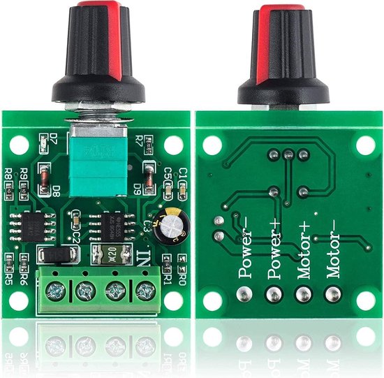 1.8V 3V 5V 6V 7.2V 12V 2A 30W ContrôLeur de Vitesse de Moteur à Courant