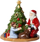 Figurine Villeroy & Boch - Cheval à Bascule Noël - Porcelaine 22x17cm - Décoration