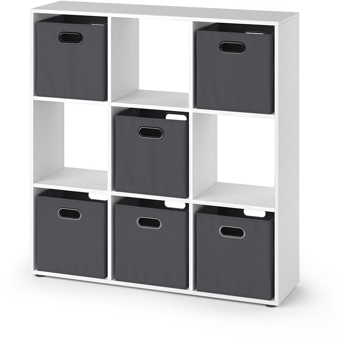 Vicco Nove Ruimteverdeler – 104 x 108 cm met 6 vouwdozen Wit