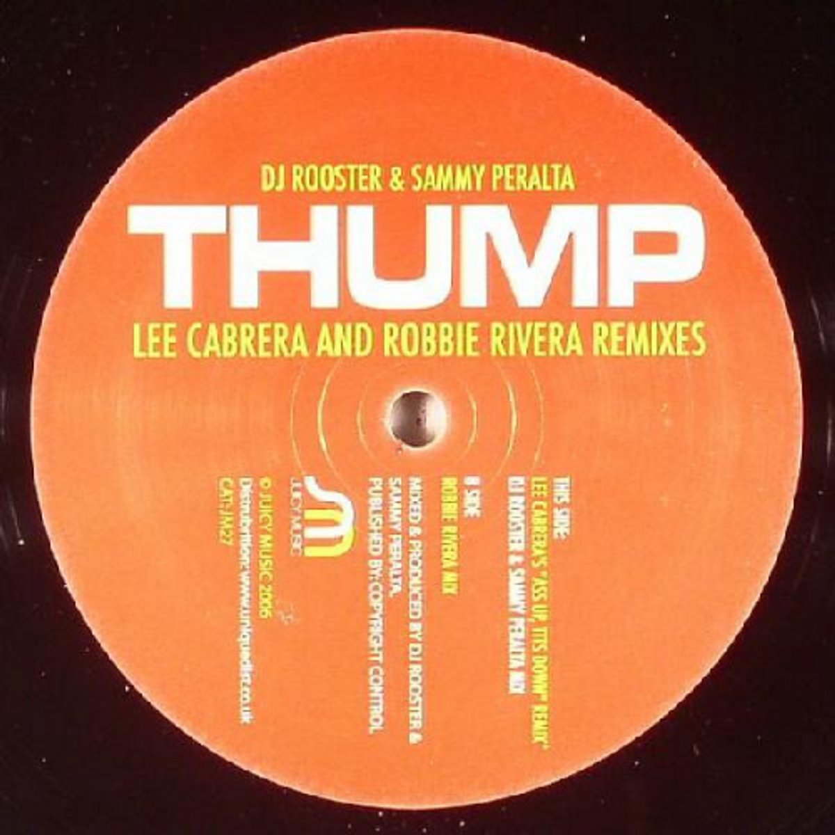 Dj Rooster & Sammy Peralta - Thump