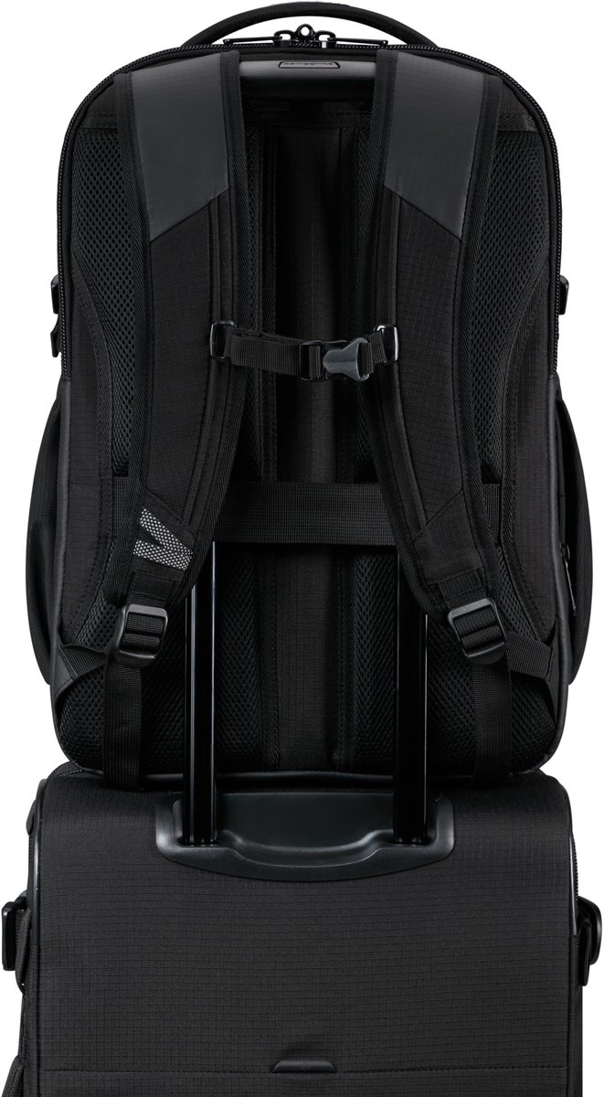 Samsonite Rugzak - Roadseeker Laptop Backpack L 17.3 - uitbreidbaar - Deep Black - 40 l – foto 5