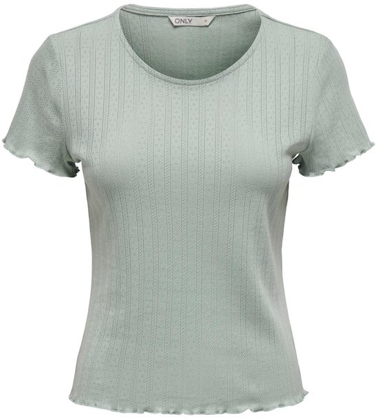 ONLY ONLCARLOTTA S/S TOP JRS NOOS Dames Top - Jadeite