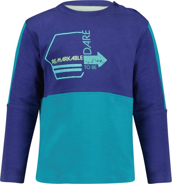 4PRESIDENT T-shirt jongens - navy - Maat 74