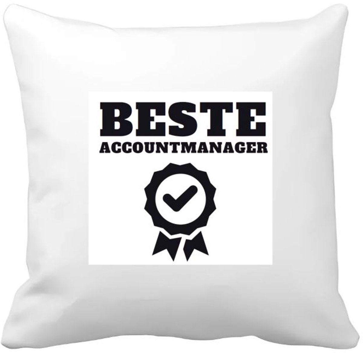 Akyol - beste accountmanager Kussen hoes - Beste accountmanager - collega - welkom - afscheid - 40 bij 40 cm