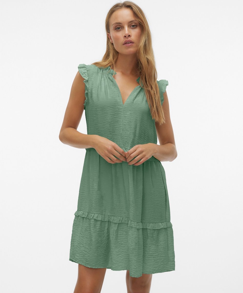 VERO MODA - VMJOSIE SL SHORT DRESS WVN GA - Dames - Mini jurken