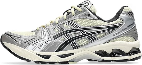 ASICS GEL-KAYANO 14 Oyster White / Steeple Grey - Baskets - 1203A537 - Taille 43,5