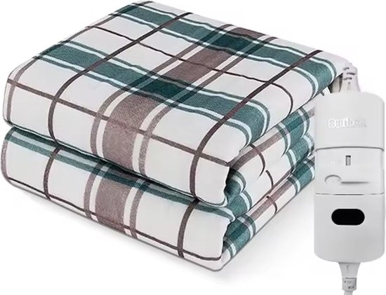 Elektrische verwarmingsdeken 1 Persoon Automatische thermostaat Dubbele lichaamsverwarming Bedmatras EU-stekker 220V Elektrisch verwarmd Thermische Verwarming Deken