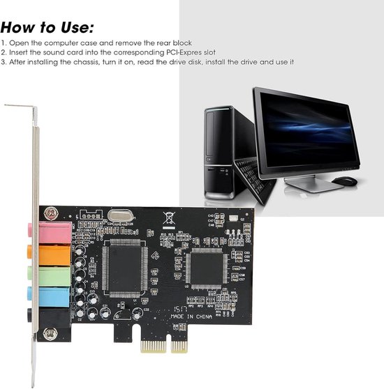 Webshop - PCIe Sound Blaster Audigy FX geluidskaart - Producten