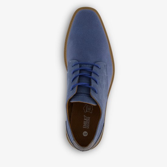 Emilio Salvatini heren veterschoenen blauw - Maat 46