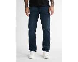 Petrol Industries Heren Jeans Straight Fit Starling - Spijkerbroek - Stretch Denim - Herenbroeken - Blauw - Maat W28L34