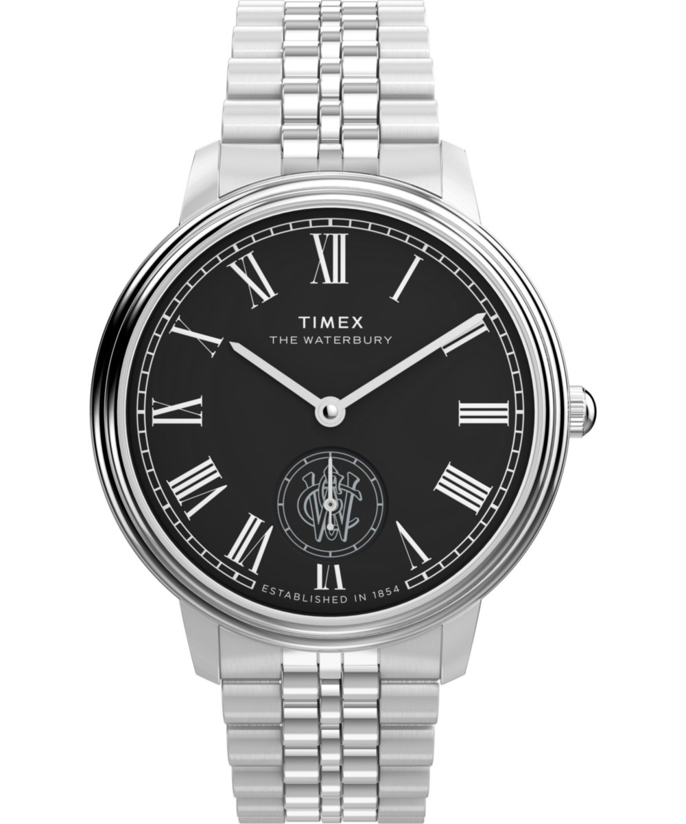 Timex Waterbury Metropolitan TW2Y23300 Horloge - Staal - Zilverkleurig - Ø 39 mm