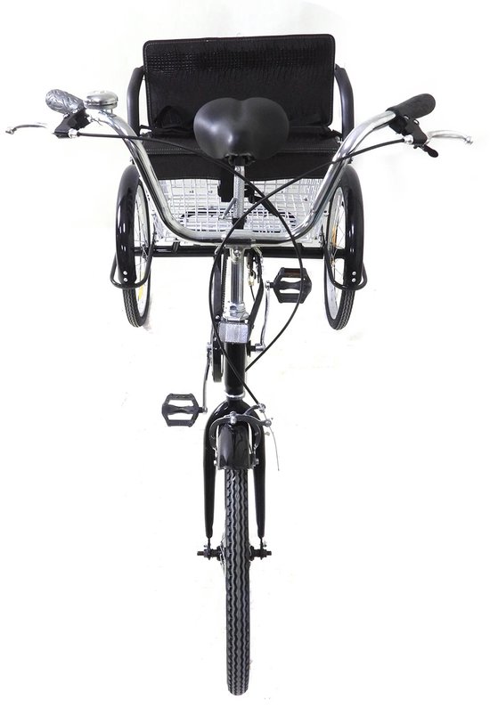 20 inch driewieler voor volwassenen, 3 wielen met