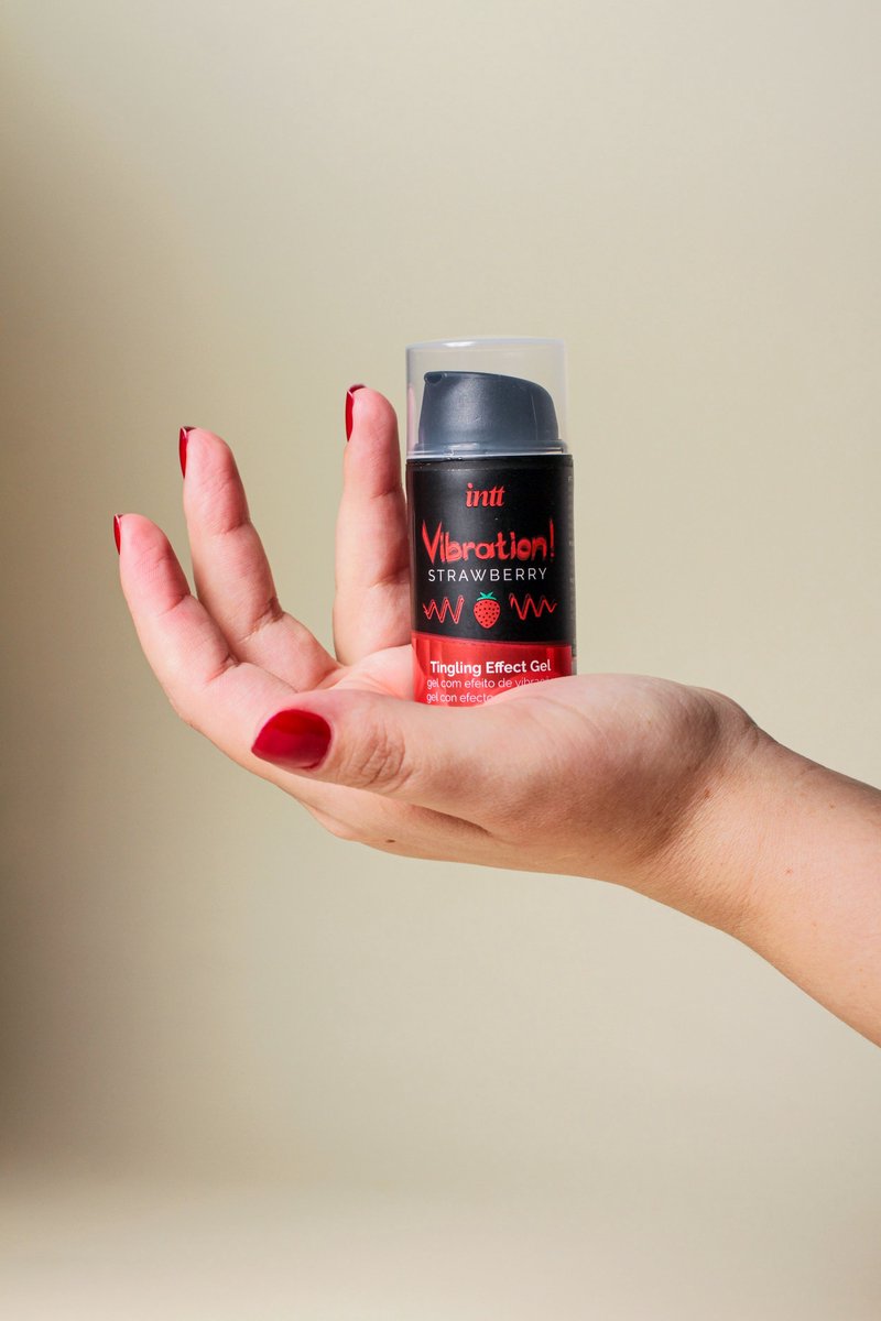 Goedkoopste Intt Vibration! Strawberry Tintelende Gel