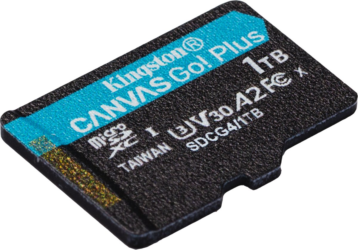 Kingston Canvas Go! Plus microSDXC 1 TB geheugenkaart
