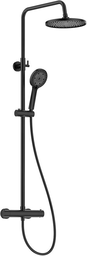 Grohe Rainshower SmartActive 310 Douchesysteem Rond Thermostatisch Hoofddouche O31cm En Handdouche O13cm Supersteel