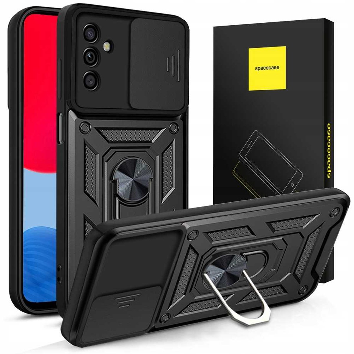 Spacecase Case Cover Voor Samsung Galaxy A04S A13 5G Zwart