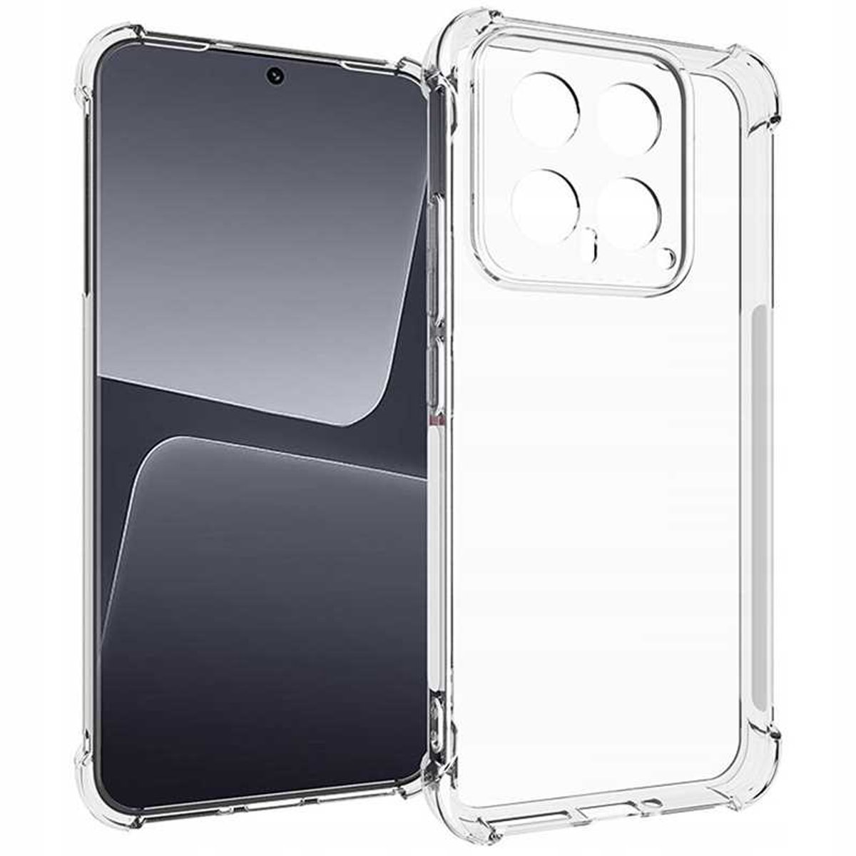 Spacecase Anti-Shock Case Voor Xiaomi Telefoon 14 Impactbescherming