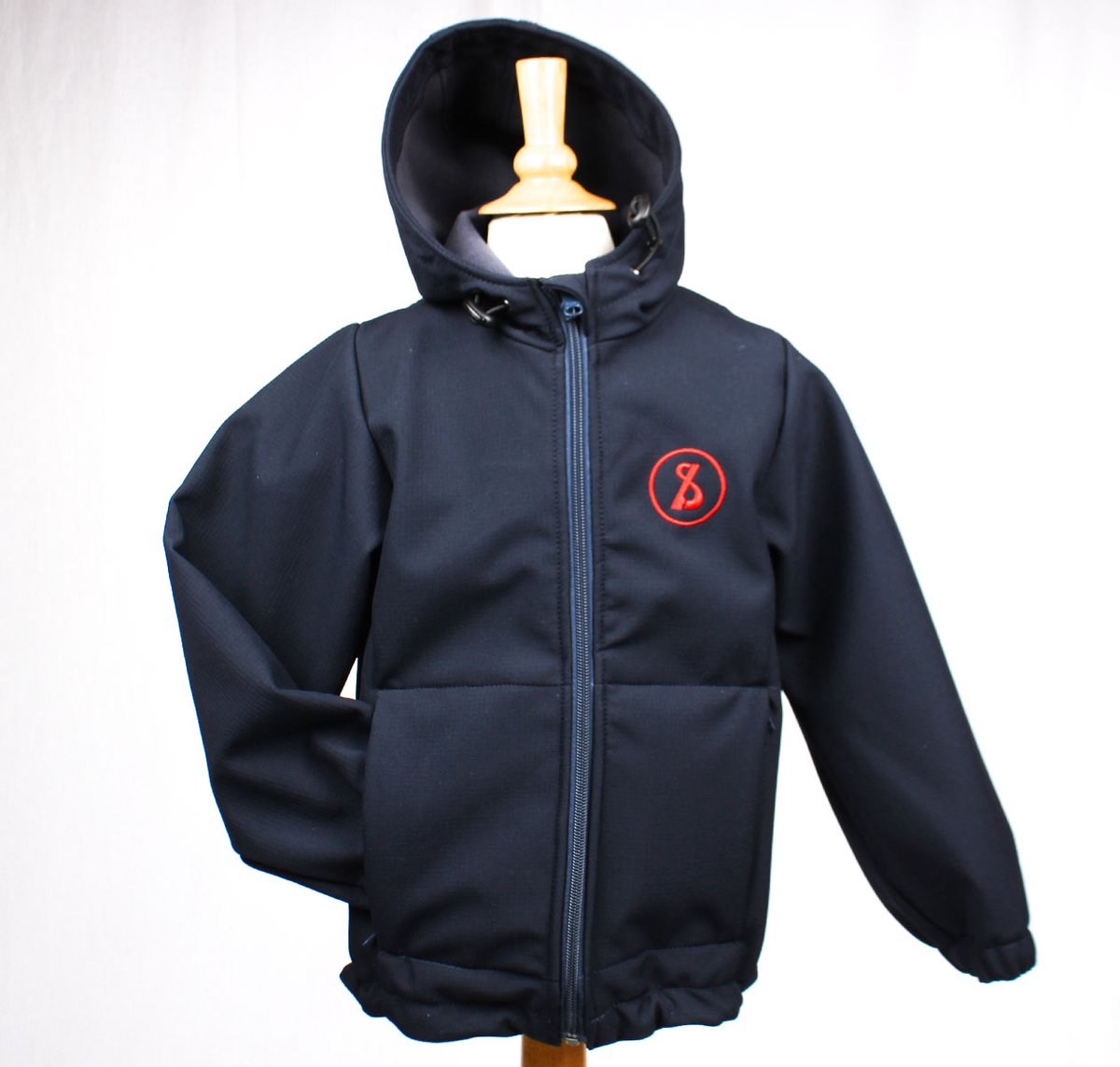 Sint-Ludgardis schooluniform - jas softshell - donkerblauw - maat 4 jaar