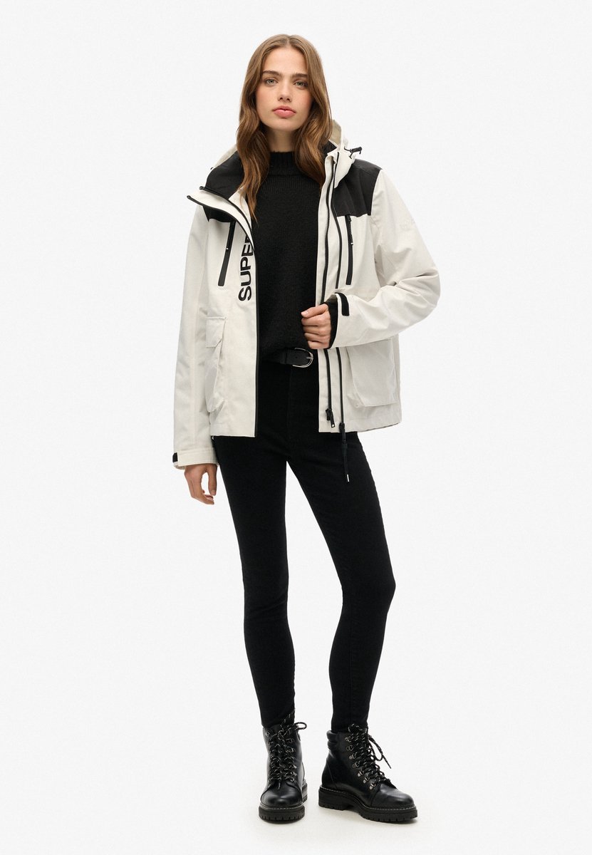 Superdry Ultimate Windbreaker met kleurvlakken Dames Zwart