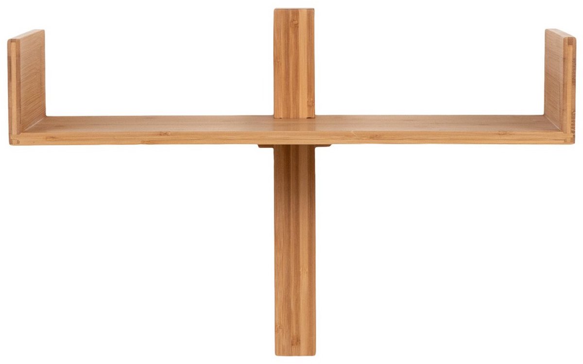 Villa plank - muurplank - bamboeplank - natuurlijke look - 50 cm x 36 cm x 25 cm