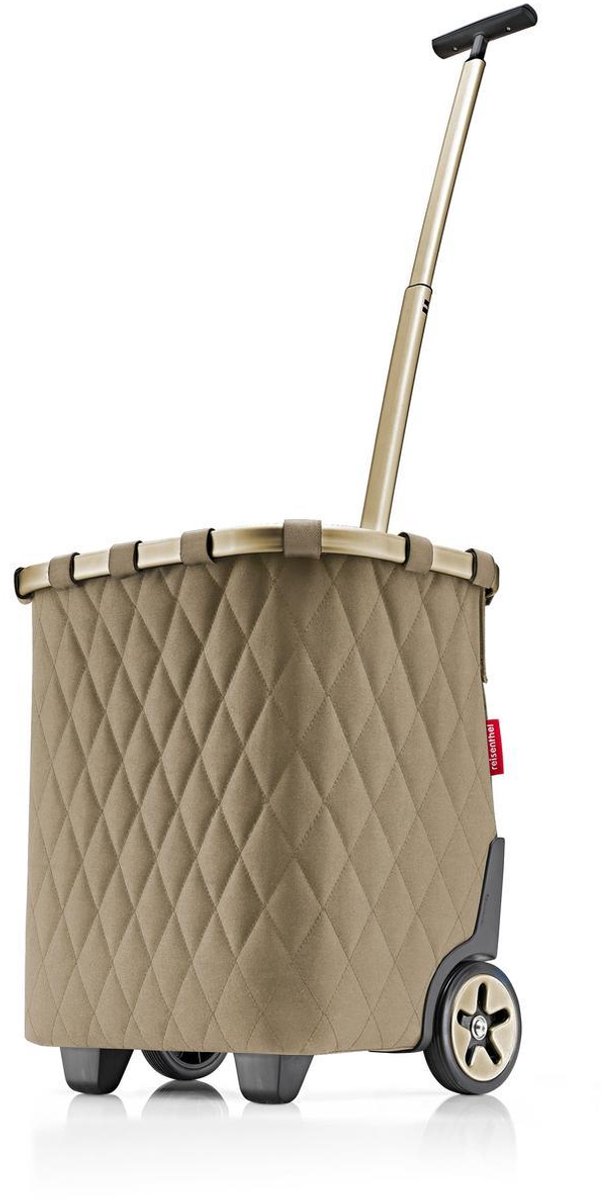 Reisenthel Carrycruiser Boodschappentrolley - 40L - Frame Rhombus Olive Groen