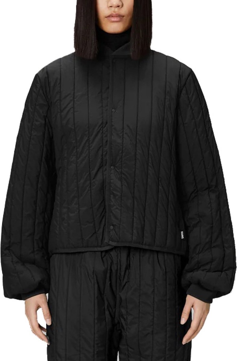RAINS BANJA LINER BOMBER W JACKET Zwart L EU