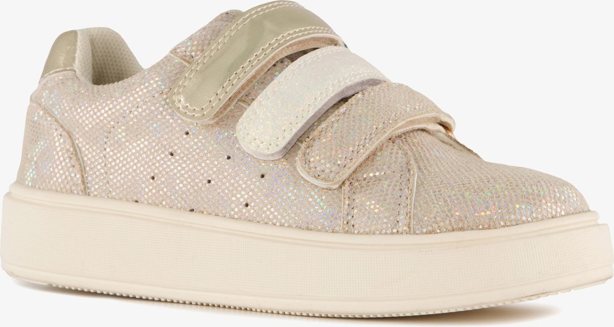 Blue Box meisjes sneakers met glitters goud - Maat 34