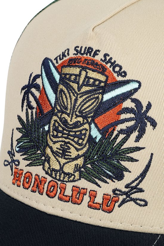 Casquette King Kerosin Trucker Vert Honolulu