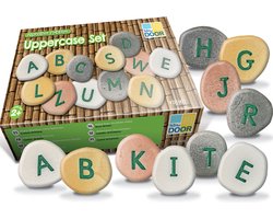 Yellow Door Letter Stenen - Hoofdletters Alfabet (26 stuks) + 2jr