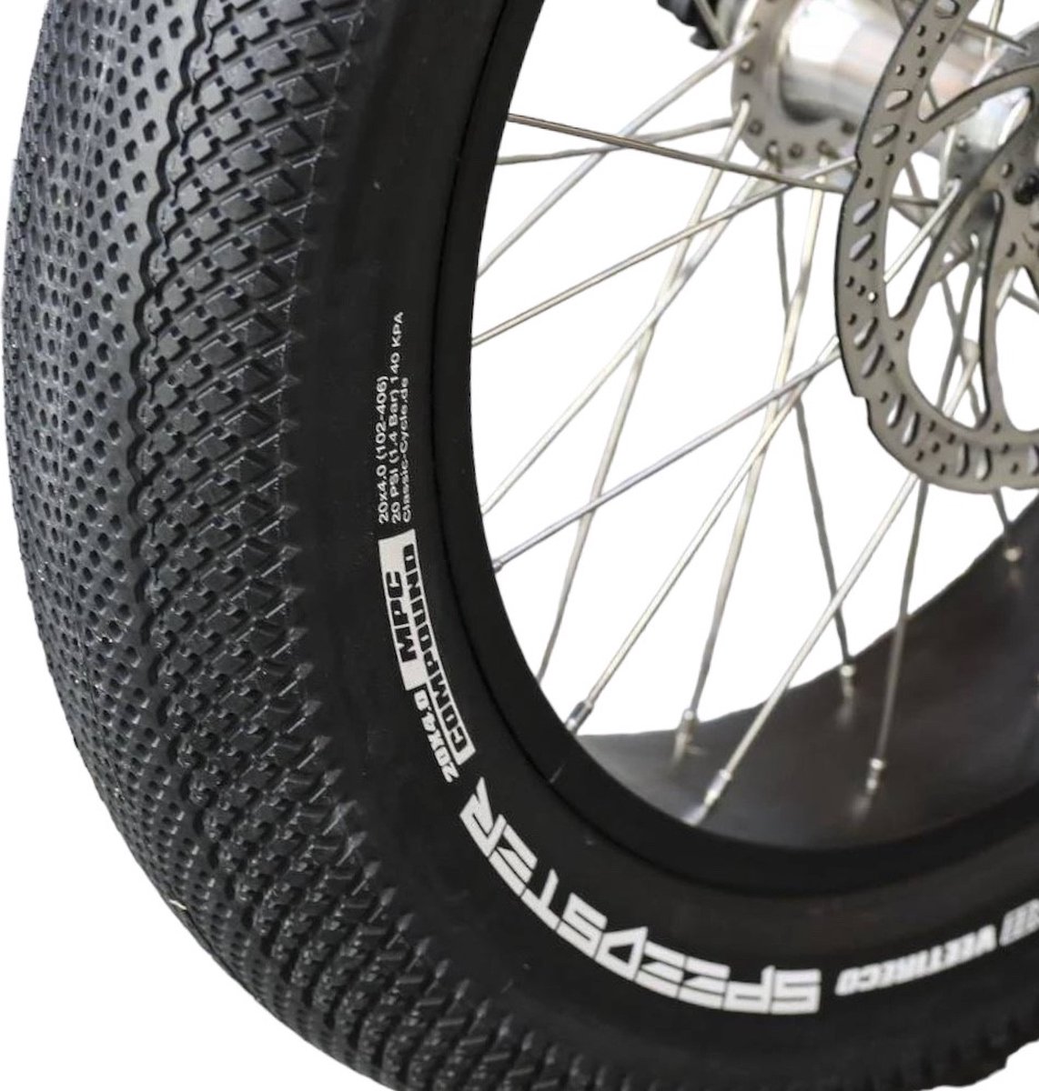 Diverse Buitenband 20x4.00 Zwart | Fatbike Street - Diverse - €39,00