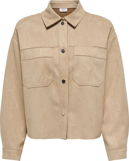 JDY - JDYJULLE L/S FAKE SUEDE SHIRT JRS NOOS - Dames - Blouses