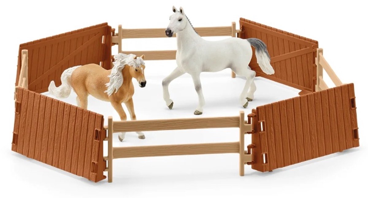schleich HORSE CLUB Rijhal Peppertree - Paardentraining - Paardenspeelgoed - 42639 — afbeelding 23