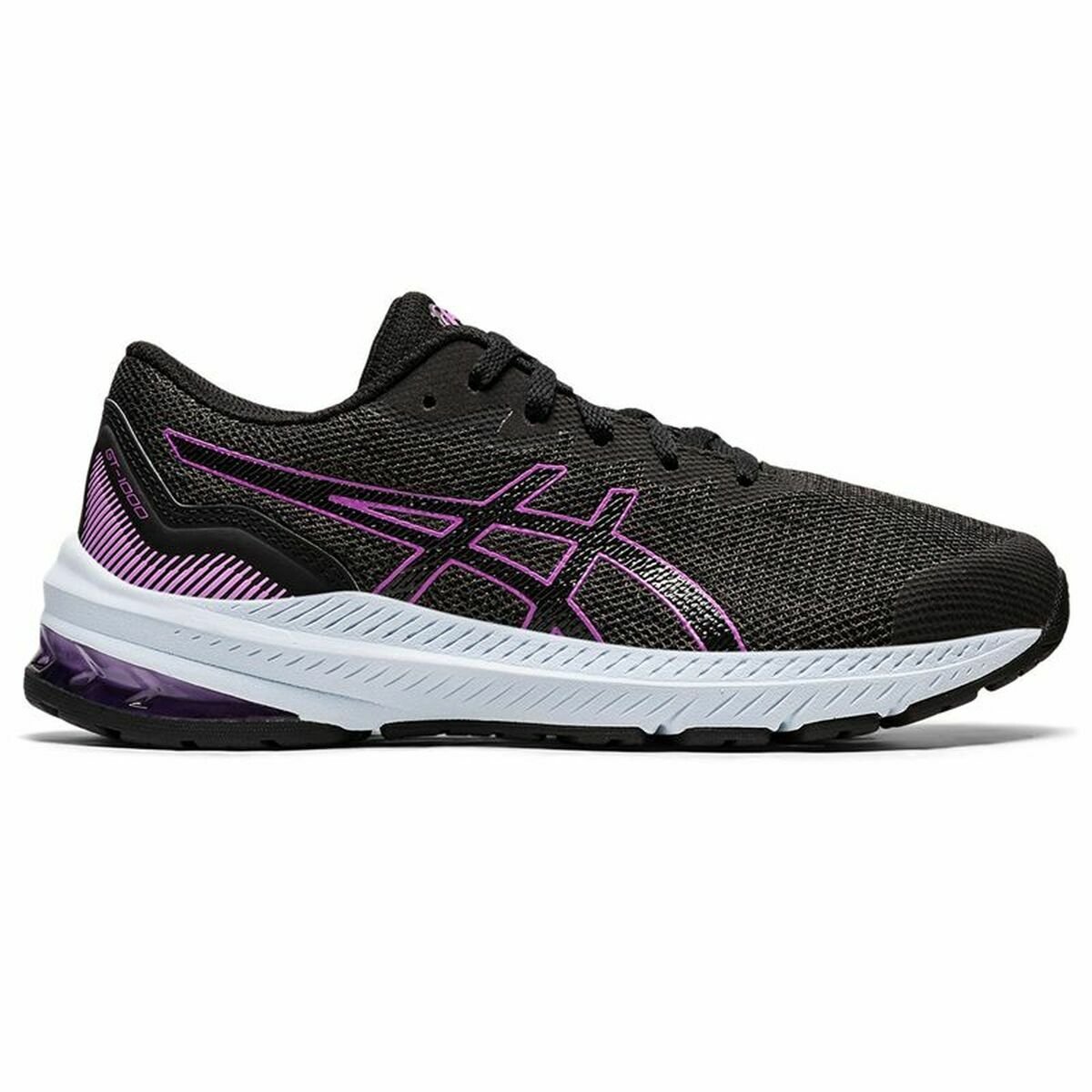Sportschoenen voor Kinderen Asics GT-1000 11 GS 39 Zwart