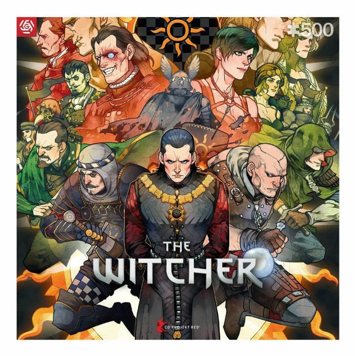 Good Loot The Witcher Gaming Puzzle Nilfgaard (500 pieces) Puzzles