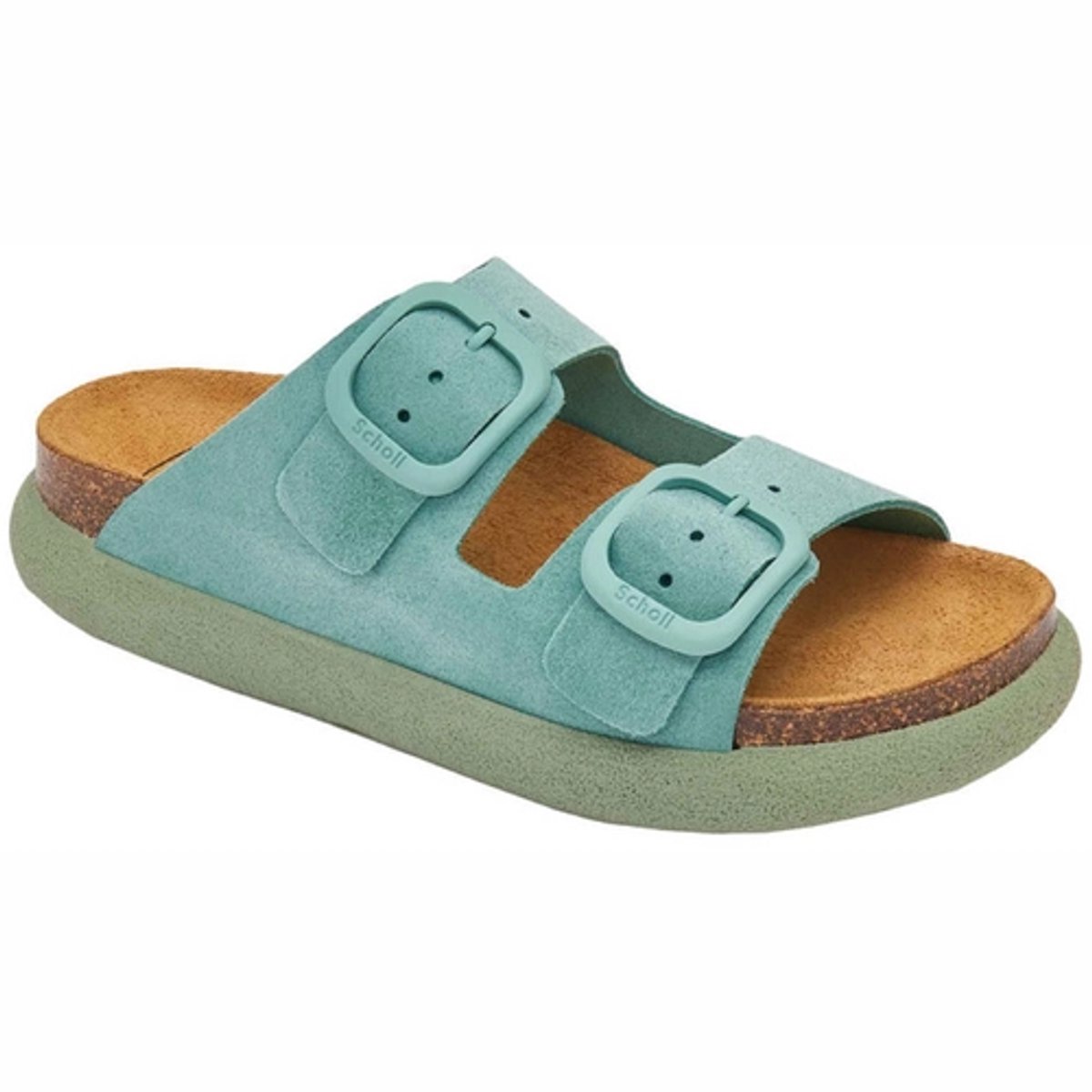 Scholl Slipper Women Noelle Chunky Aquamarine