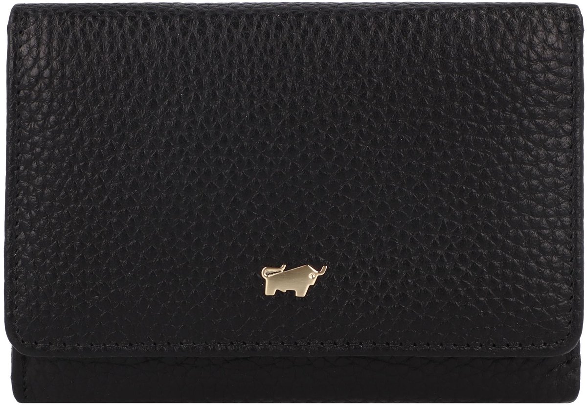 Braun Büffel Asti Portemonnee Leer 12 cm - Dames - Horizontaal - schwarz